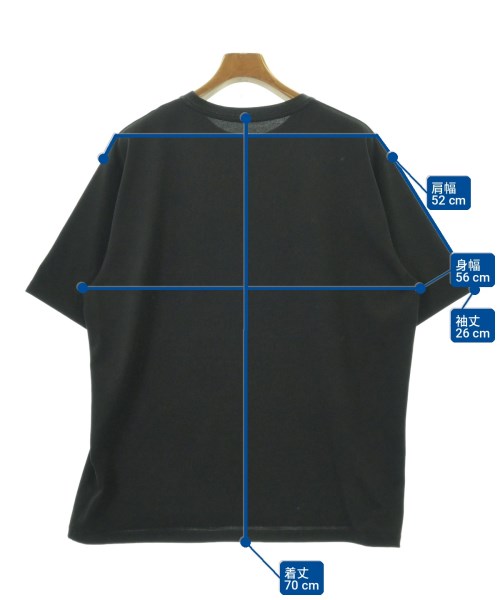 Graphpaper（グラフペーパー）Tシャツ・カットソー 黒 サイズ:4(XL位) メンズ/2200719387036