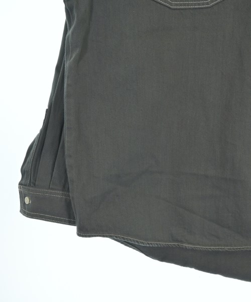 Graphpaper（グラフペーパー）カジュアルシャツ グレー サイズ:2(M位) メンズ/2200644291019