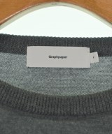 Graphpaper（グラフペーパー）ニット・セーター グレー サイズ:F メンズ/2200644291026