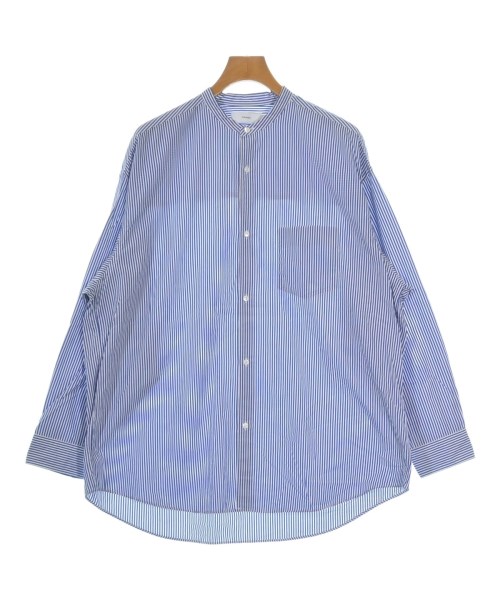 Graphpaper(グラフペーパー)カジュアルシャツ 青 サイズ:1(S位)/2200644291040
