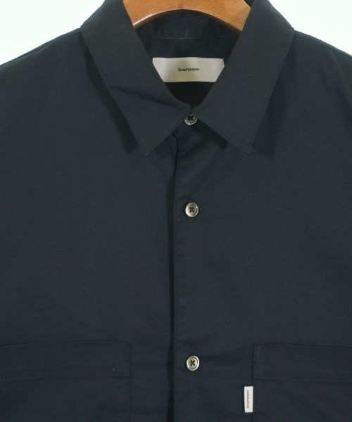 Graphpaper（グラフペーパー）カジュアルシャツ 紺 サイズ:OS メンズ/2200646837024