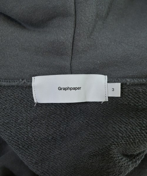 Graphpaper（グラフペーパー）パーカー グレー サイズ:3(L位) メンズ/2200644618137
