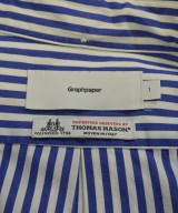 Graphpaper（グラフペーパー）カジュアルシャツ 青 サイズ:1(S位) メンズ/2200647521229