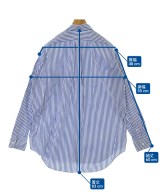 Graphpaper（グラフペーパー）カジュアルシャツ 青 サイズ:1(S位) メンズ/2200647521229