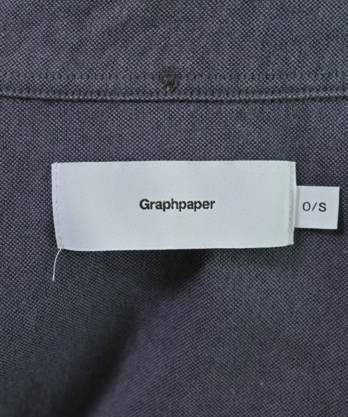 Graphpaper（グラフペーパー）カジュアルシャツ グレー サイズ:OS メンズ/2200647665039