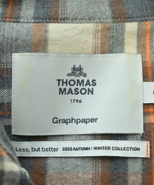 Graphpaper（グラフペーパー）カジュアルシャツ 白 サイズ:F メンズ/2200647849033