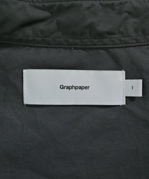 Graphpaper（グラフペーパー）カジュアルシャツ グレー サイズ:1(S位) メンズ/2200649526031