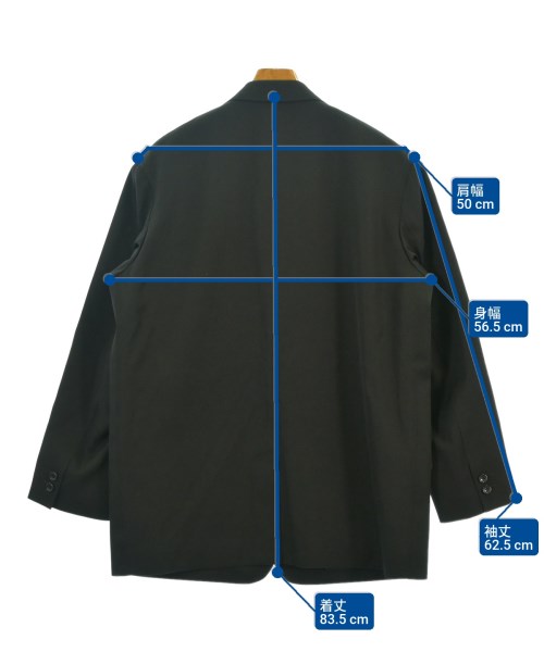 Graphpaper（グラフペーパー）ジャケット 黒 サイズ:1(S位) メンズ/2200641784071