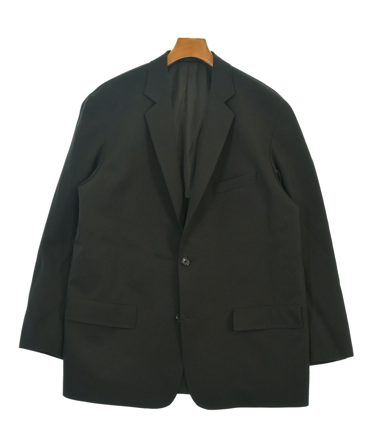 Graphpaper グラフペーパー　3ボタン　テーラードジャケット　サイズ１ Graphpaper（グラフペーパー）ジャケット 黒 サイズ:1(S位) メンズ