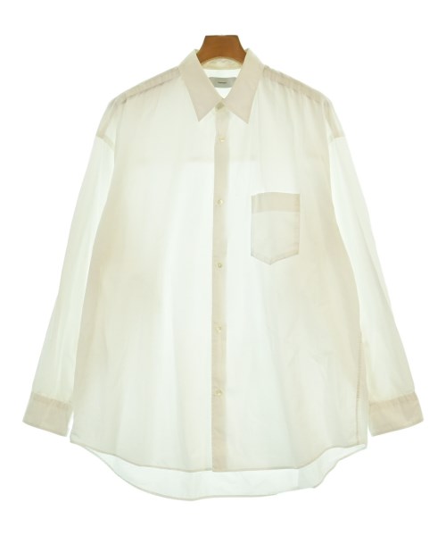 Graphpaper(グラフペーパー)カジュアルシャツ 白 サイズ:1(S位)/2200641784101