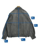 Graphpaper（グラフペーパー）デニムジャケット グレー サイズ:1(S位) メンズ/2200643782112