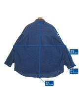 Graphpaper（グラフペーパー）カジュアルシャツ 紺 サイズ:2(M位) メンズ/2200651279109
