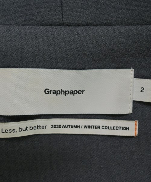 Graphpaper（グラフペーパー）カジュアルジャケット グレー サイズ:2(M位) メンズ/2200651579025