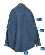 Graphpaper（グラフペーパー）カジュアルシャツ 紺 サイズ:1(S位) メンズ/2200644884020