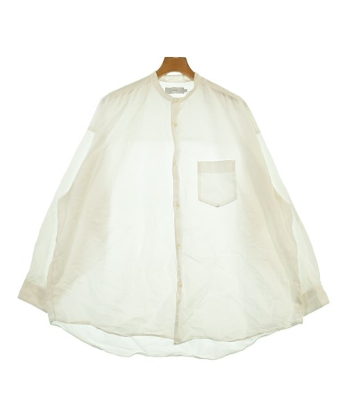 Graphpaper(グラフペーパー)カジュアルシャツ 白 サイズ:0(XS位)/2200652116021