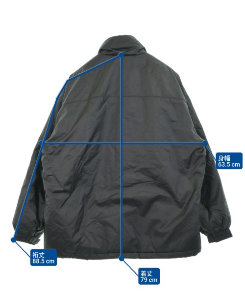 Graphpaper（グラフペーパー）ダウンジャケット/ダウンベスト 黒 サイズ:1(S位) メンズ/2200650691063