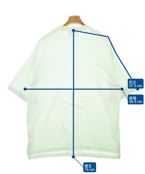 Graphpaper（グラフペーパー）Tシャツ・カットソー 青 サイズ:1(S位) メンズ/2200652885019