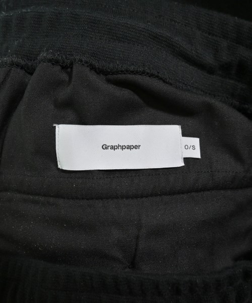 Graphpaper（グラフペーパー）スウェットパンツ 黒 サイズ:F メンズ/2200652885057