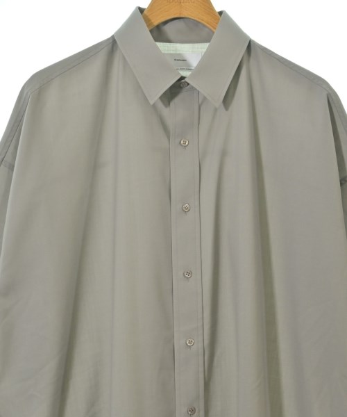 Graphpaper（グラフペーパー）カジュアルシャツ グレー サイズ:F メンズ/2200653342023