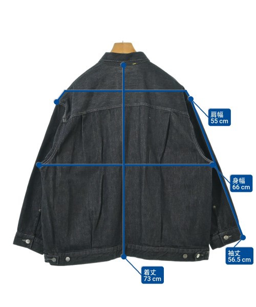 Graphpaper（グラフペーパー）デニムジャケット 紺 サイズ:1(S位) メンズ/2200654327012
