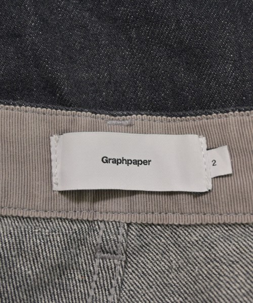 Graphpaper（グラフペーパー）デニムパンツ 黒 サイズ:2(M位) メンズ/2200699138529