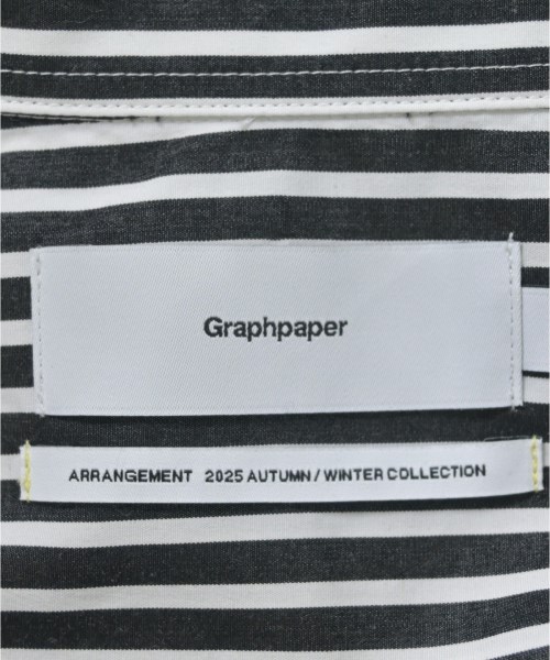 Graphpaper（グラフペーパー）カジュアルシャツ 白 サイズ:1(S位) メンズ/2200700318049