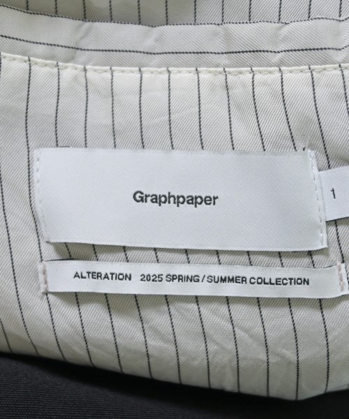 Graphpaper（グラフペーパー）ステンカラーコート 黒 サイズ:1(S位) メンズ/2200702773013