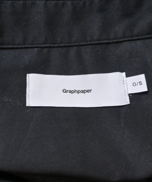 Graphpaper（グラフペーパー）カジュアルシャツ 黒 サイズ:F メンズ/2200703862037