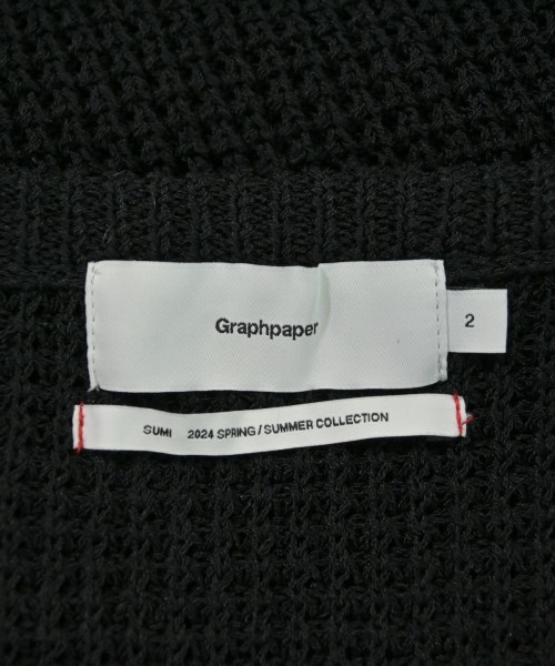 Graphpaper（グラフペーパー）ニット・セーター 黒 サイズ:2(M位) メンズ/2200690538021