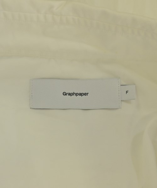 Graphpaper（グラフペーパー）カジュアルシャツ 白 サイズ:F メンズ/2200705503013