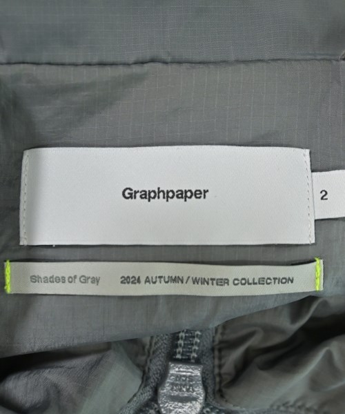 Graphpaper（グラフペーパー）ダウンジャケット/ダウンベスト グレー サイズ:2(M位) メンズ/2200705872027