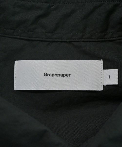 Graphpaper（グラフペーパー）ドレスシャツ グレー サイズ:1(S位) メンズ/2200707655086