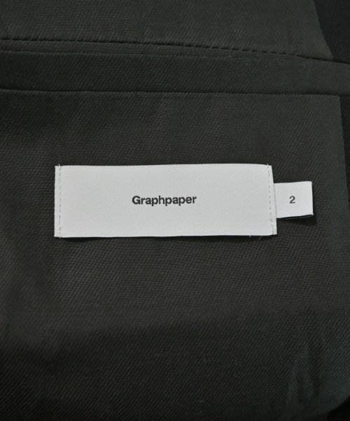 Graphpaper（グラフペーパー）テーラードジャケット 黒 サイズ:2(M位) メンズ/2200707799018