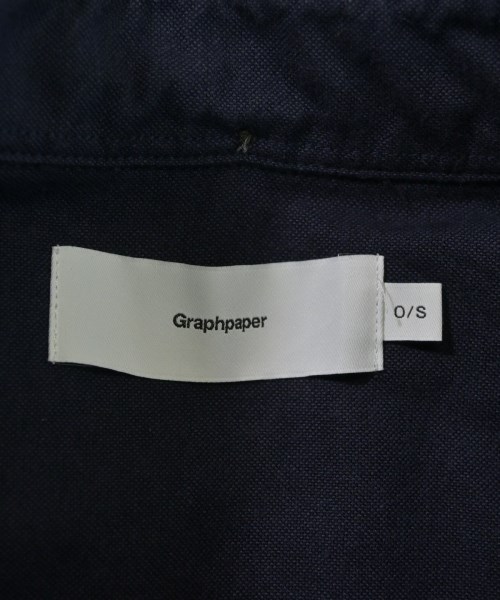 Graphpaper（グラフペーパー）カジュアルシャツ 紺 サイズ:ONE メンズ/2200707850016