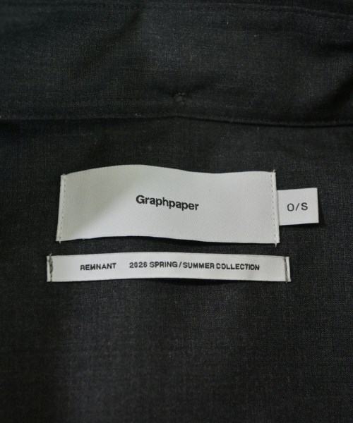 Graphpaper（グラフペーパー）カジュアルシャツ グレー サイズ:ONE メンズ/2200707850061