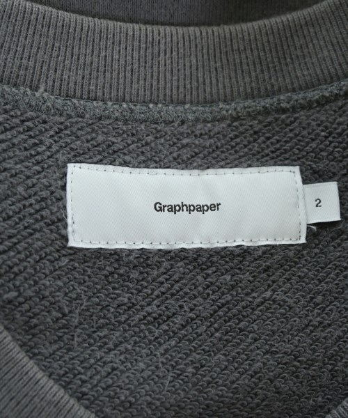 Graphpaper（グラフペーパー）スウェット グレー サイズ:2(M位) メンズ/2200708051047