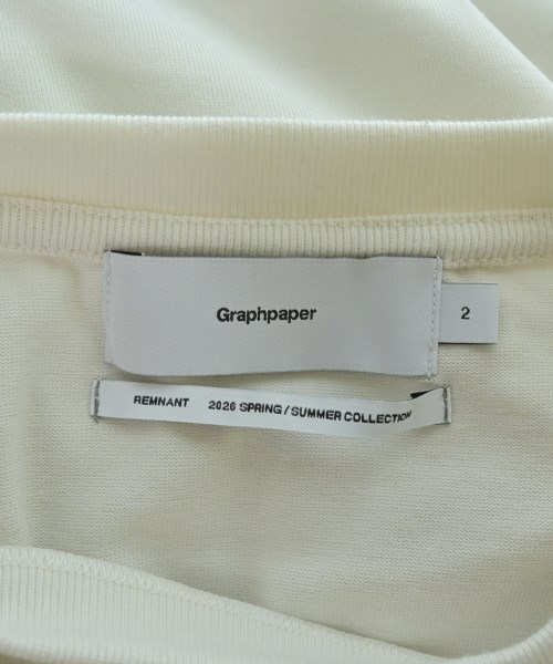 Graphpaper（グラフペーパー）Tシャツ・カットソー 白 サイズ:2(M位) メンズ/2200708051078