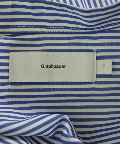 Graphpaper（グラフペーパー）カジュアルシャツ 紺 サイズ:F メンズ/2200709377085