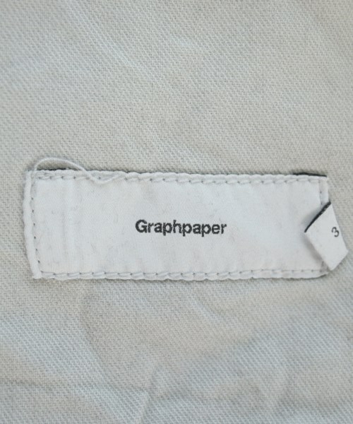 Graphpaper（グラフペーパー）デニムパンツ グレー サイズ:3(L位) メンズ/2200710442185