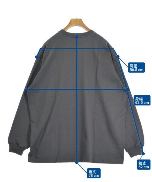 Graphpaper（グラフペーパー）Tシャツ・カットソー グレー サイズ:2(M位) メンズ/2200710442215