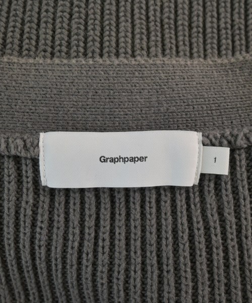 Graphpaper（グラフペーパー）カーディガン グレー サイズ:1(S位) メンズ/2200665991059