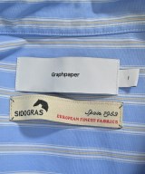 Graphpaper（グラフペーパー）カジュアルシャツ 青 サイズ:1(S位) メンズ/2200667679061