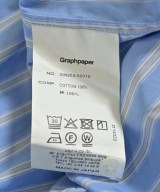 Graphpaper（グラフペーパー）カジュアルシャツ 青 サイズ:1(S位) メンズ/2200667679061