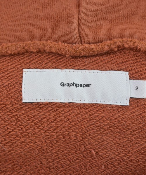 Graphpaper（グラフペーパー）パーカー オレンジ サイズ:2(M位) メンズ/2200664224011