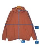 Graphpaper（グラフペーパー）パーカー オレンジ サイズ:2(M位) メンズ/2200664224011