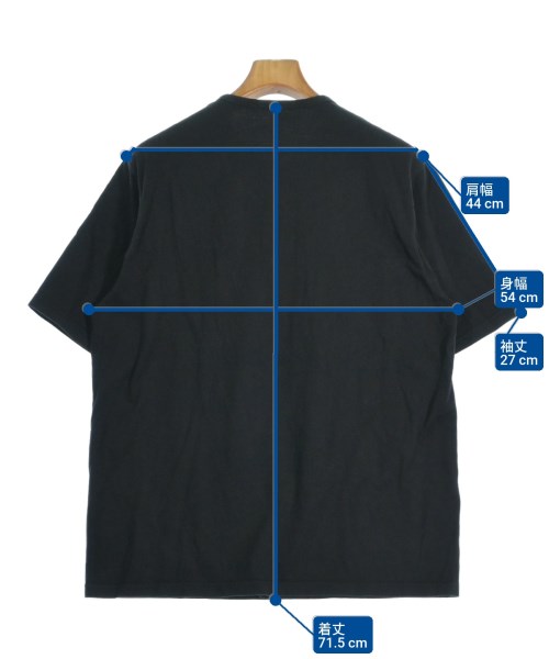 Graphpaper（グラフペーパー）Tシャツ・カットソー 黒 サイズ:3(L位) メンズ/2200668800105