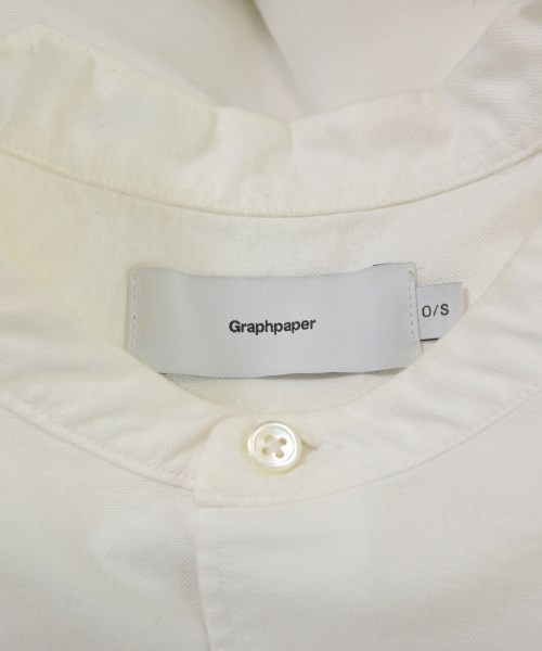 Graphpaper（グラフペーパー）カジュアルシャツ 白 サイズ:-(XL位) メンズ/2200668878036