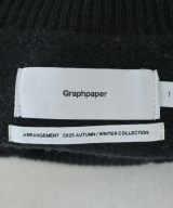 Graphpaper（グラフペーパー）ニット・セーター 黒 サイズ:1(S位) メンズ/2200668878043