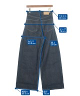 Graphpaper（グラフペーパー）デニムパンツ 紺 サイズ:0(XS位) メンズ/2200668878135