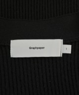 Graphpaper（グラフペーパー）カーディガン 黒 サイズ:1(S位) メンズ/2200669680065